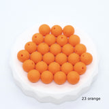 Ronde silicone kralen - Klein Atelier