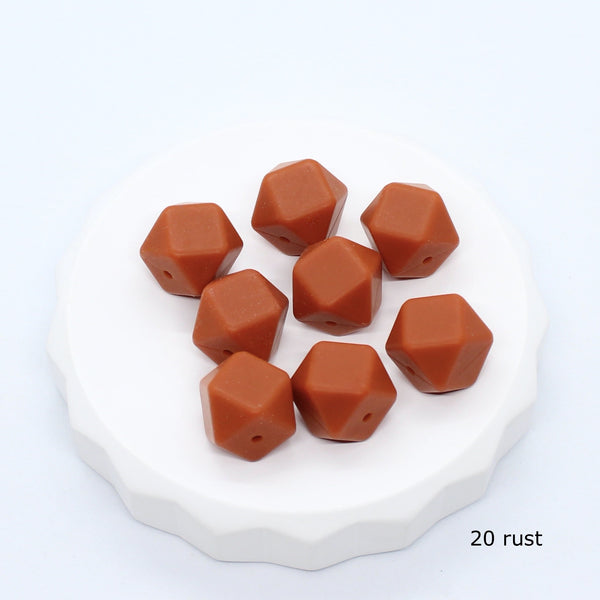 Hoekige hexagoonkralen