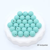 Ronde silicone kralen - Klein Atelier