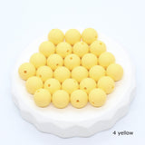 Ronde silicone kralen - Klein Atelier