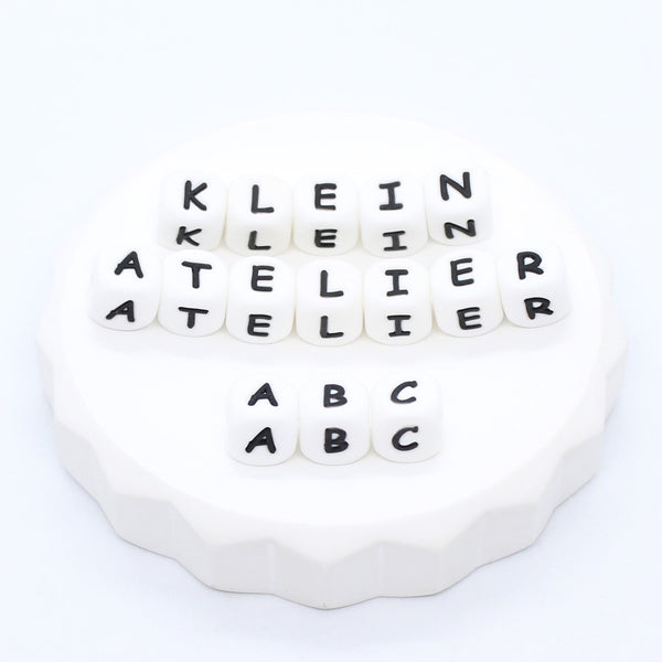 Silicone letters