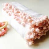 Tetradoek met pomponband - Klein Atelier