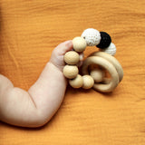 Bijtring met omhaakte kralen - Klein Atelier