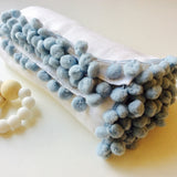 Tetradoek met pomponband - Klein Atelier