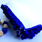 Tetradoek met pomponband - Klein Atelier