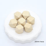 Houten kralen - Klein Atelier