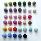 Bijtring met omhaakte kralen - Klein Atelier