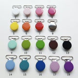 Fopspeenketting silicone hartje - Klein Atelier