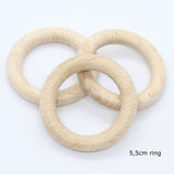 Houten ringen - Klein Atelier