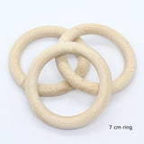 Houten ringen - Klein Atelier